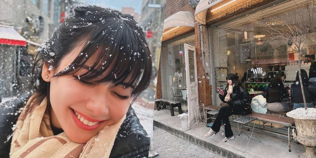 FOTO: Gaya Santai Iris Wullur Liburan ke Jepang Tanpa Suami, Pamer Senyum Manis di Tengah Ramai Dugaan Diselingkuhi