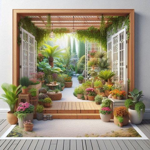 Tips Membuat Taman dalam Rumah yang Estetik dan Tidak Berantakan