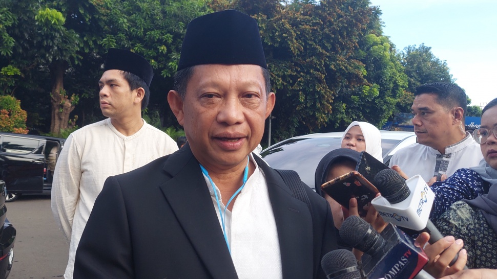 AHY salat ied di Istiqlal (News/Lilis)