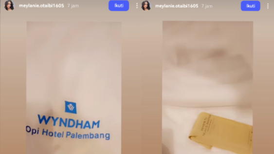 Momen saat Lisa Mariana diduga bertemu Ridwan Kamil di Palembang (Instagram)