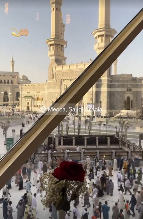 7 Potret Afgan Tiba di Mekkah Siap Tunaikan Ibadah Haji, Minum Es Teh di Madinah hingga Dapat Kejutan Ulang Tahun ke-36