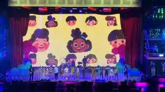 Geng Jumbo Naik Panggung Bareng Maliq & DEssentials, Buka Konser dengan Kejutan