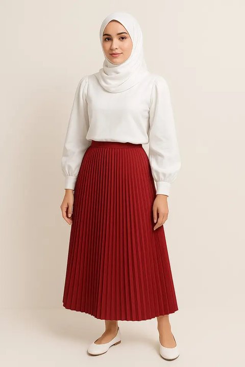 Gaya dan Modis, Ini 8 Ide Outfit Hijab untuk Merayakan HUT RI ke-80