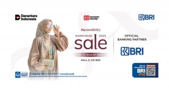 Modinity Warehouse Sale 2025, Banyak Koleksi Best Seller dengan Promo BRI