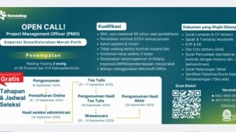 Berapa Gaji PMO Koperasi Merah Putih? Ini Syarat dan Cara Daftar