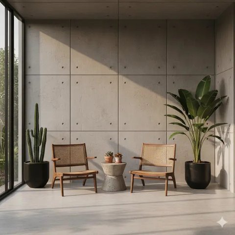 9 Inspirasi Teras Industrial yang Sedang Tren Tahun 2025