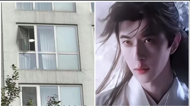 Diduga jatuh dari ketinggian Yu Menglong meninggal (YouTube)