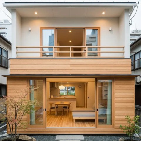 11 Ide Desain Rumah Kecil Dua Lantai, Solusi Hunian Modern untuk Lahan Terbatas