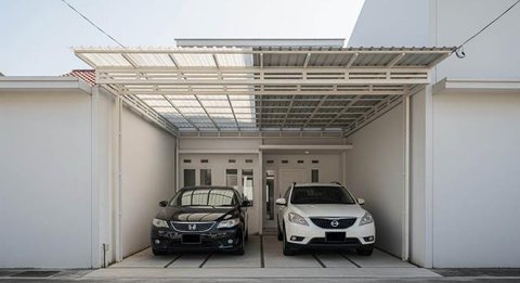 10 Ide Desain Rumah Minimalis dengan Carport untuk 2 Mobil, Solusi Cerdas di Lahan Terbatas
