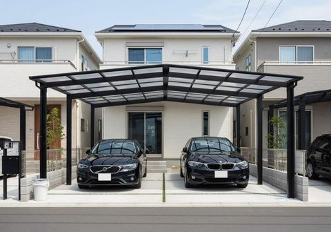 10 Ide Desain Rumah Minimalis dengan Carport untuk 2 Mobil, Solusi Cerdas di Lahan Terbatas