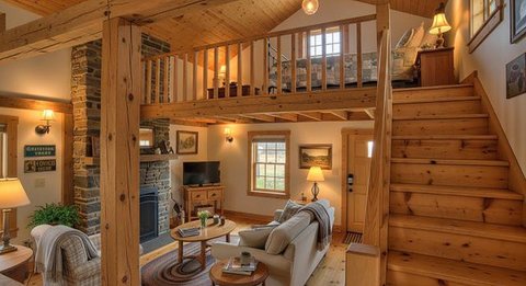 Model Rumah Mungil 4x6 Meter dengan Mezzanine. (Foto: AI)