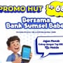 HUT ke 68 Bank Sumsel Babel, Jajan Cuma Rp68 Pakai QRIS BSB Mobile